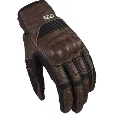 GUANTE LS2 DUSTER MAN BROWN BLACK