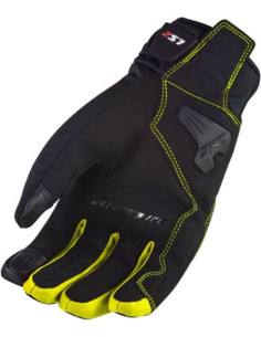 GUANTE LS2 JET 2 BLACK YELLOW 2