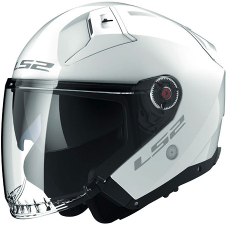 CASCO LS2 OF603 INFINITY II SOLID GLOSS WHITE 06
