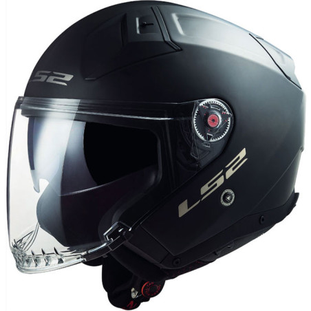 CASCO LS2 OF603 INFINITY II SOLID MATT BLACK 06
