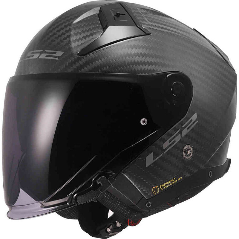 CASCO LS2 OF603 INFINITY II MATT CARBON 06
