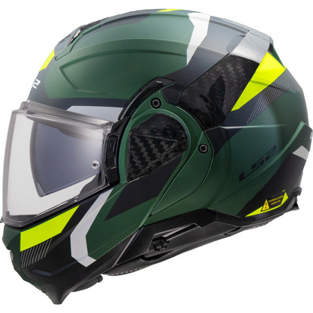 Casco LS2 FF910 Advant II Triple Matt Green