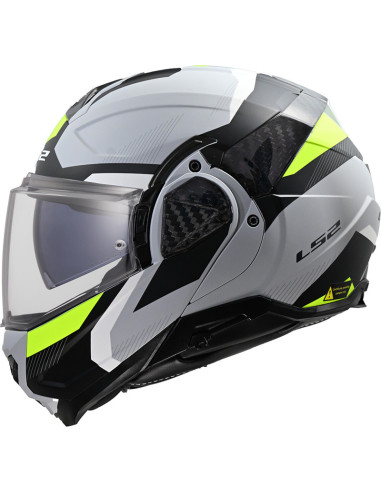 Casco LS2 FF910 Advant II Triple Matt Grey Yellow