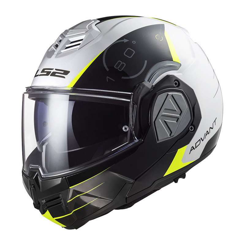 CASCO LS2 FF906 ADVANT CODEX BLACK WHITE YELLOW 06