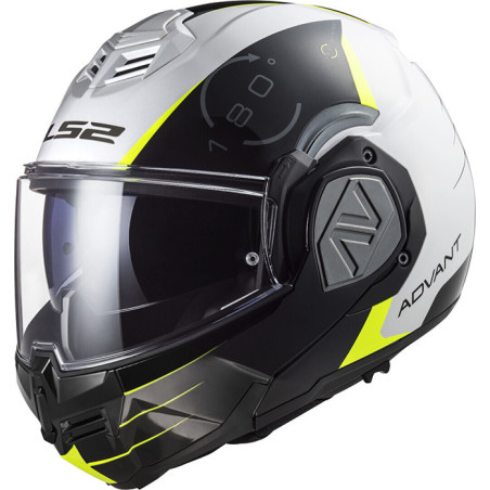 CASCO LS2 FF906 ADVANT CODEX BLACK WHITE YELLOW 06