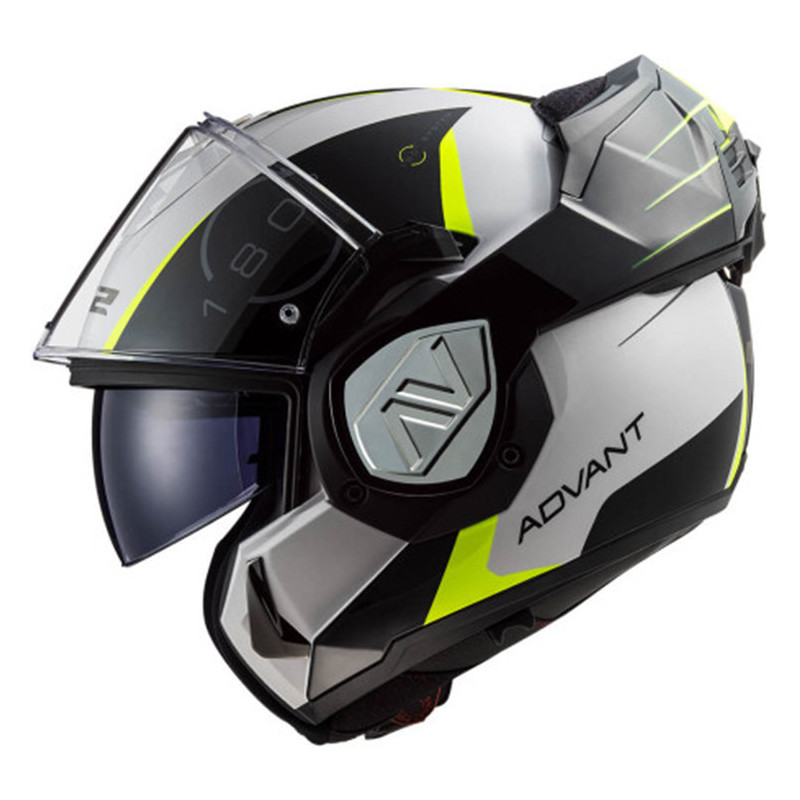 CASCO LS2 FF906 ADVANT CODEX BLACK WHITE YELLOW 06