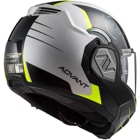 CASCO LS2 FF906 ADVANT CODEX BLACK WHITE YELLOW 06