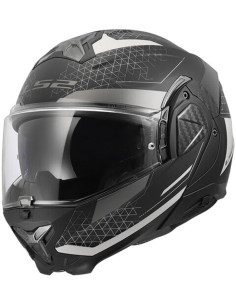 Casco LS2 FF910 Advant II Astral Matt Black White
