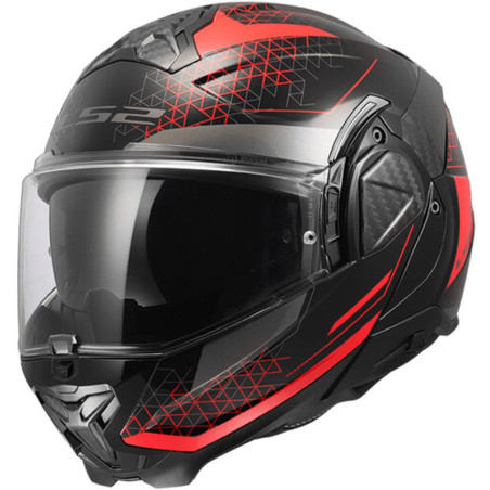 Casco LS2 FF910 Advant II Astral Black Red