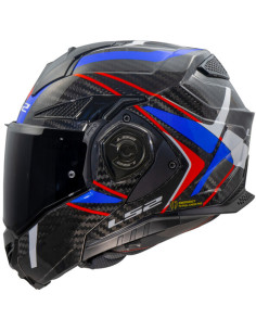 CASCO LS2 FF901 ADVANT X CAR  FUTURE II BLUE RED