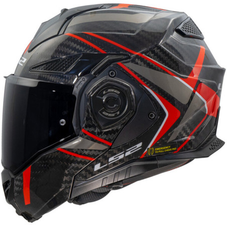 CASCO LS2 FF901 ADVANT X CAR  FUTURE II RED 06