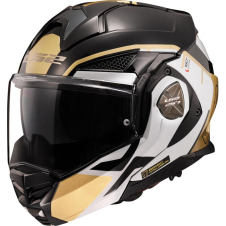 CASCO LS2 FF901 ADVANT X METRYK BLACK GOLD 06