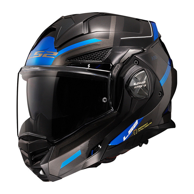 CASCO LS2 FF901 ADVANT X SPECTRUM TITANIUM BLUE 06