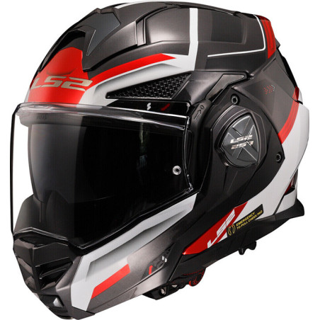 CASCO LS2 FF901 ADVANT X SPECTRUM WHITE RED 06