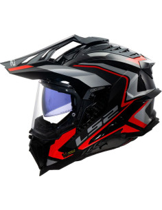 CASCO LS2 MX701 EXPLORER C 06 FRONTIER II RED