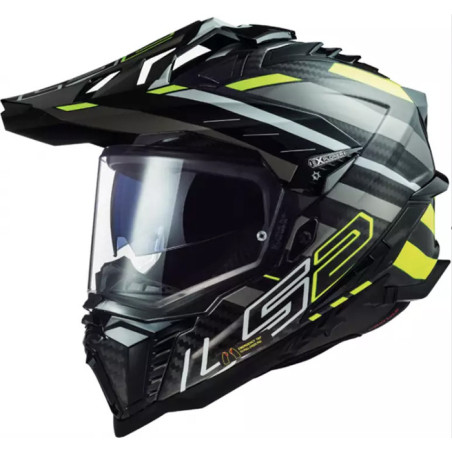 CASCO LS2 MX701 EXPLORER C 06 EDGE BLACK YELLOW