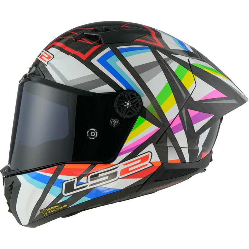 Casco LS2 FF805 Thunder C GP Aero Flash Black 06
