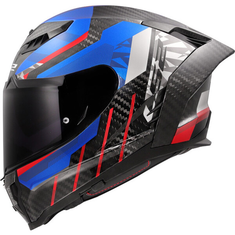 Casco LS2 FF807 Dragon Trax Blue Red