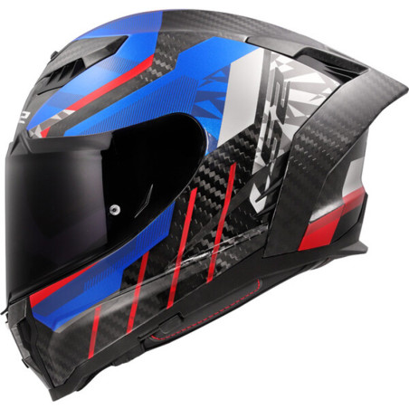 Casco LS2 FF807 Dragon Trax Blue Red