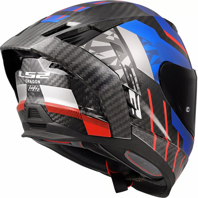 Casco LS2 FF807 Dragon Trax Blue Red