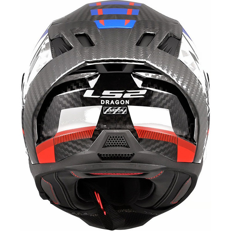 Casco LS2 FF807 Dragon Trax Blue Red