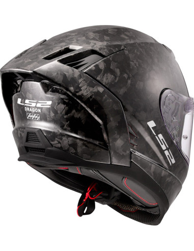 Casco LS2 FF807 Dragon Forged Black