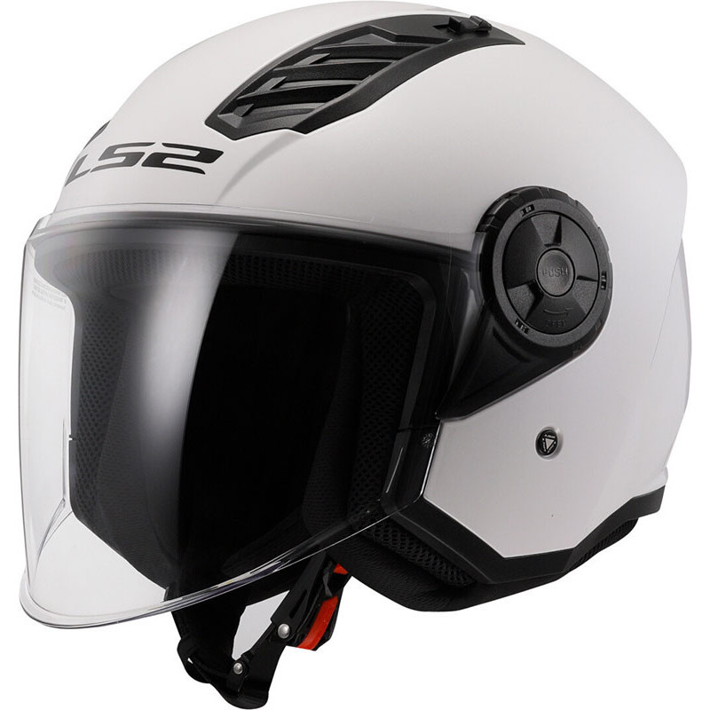 CASCO LS2 OF616 AIRFLOW II SOLID GLOSS WHITE 06