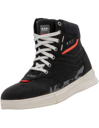 Bota LS2 Chrome Black
