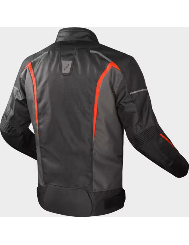 CHAQUETA LS2 SEPANG MAN BLACK GREY RED