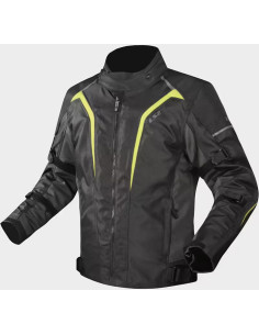 CHAQUETA LS2 SEPANG MAN BLACK GREY YELLOW