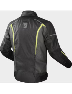 CHAQUETA LS2 SEPANG MAN BLACK GREY YELLOW 2