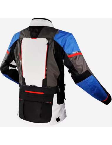 CHAQUETA LS2 NORWAY MAN RED BLUE