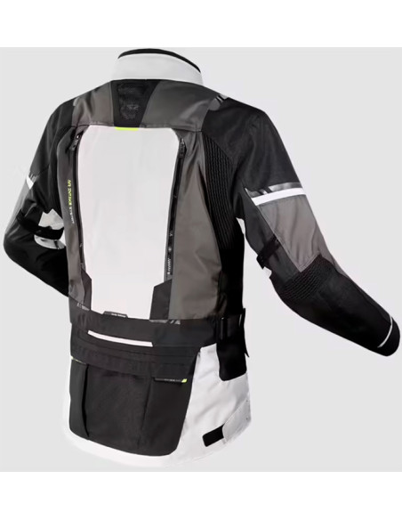 CHAQUETA LS2 NORWAY MAN GREY YELLOW