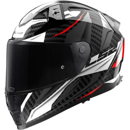 Casco LS2 FF811 Vector II C Savage White Red Grey