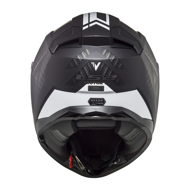 CASCO LS2 FF811 VECTOR II SPLITTER BLACK WHITE