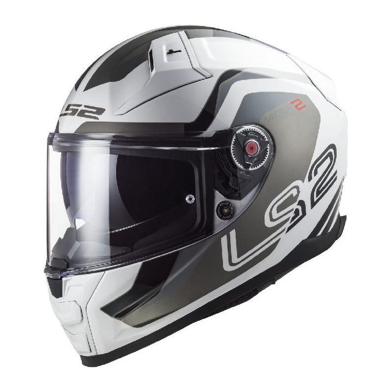 CASCO LS2 FF811 VECTOR II METRIC WHITE TITANIUM
