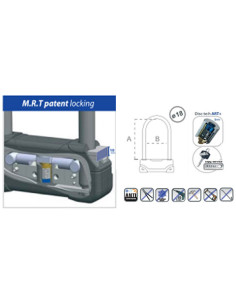 CANDADO ARTAGO 18XL BUNKER 2