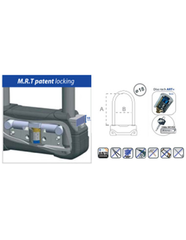 CANDADO ARTAGO 18XL BUNKER