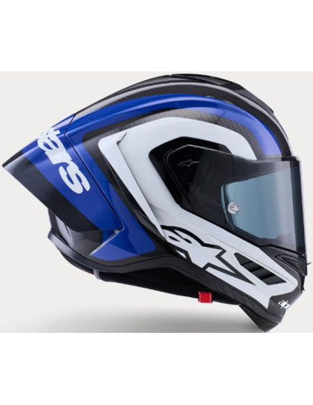 Casco Alpinestars Supertech R10 Arius Blue White