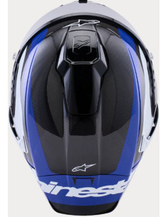 Casco Alpinestars Supertech R10 Arius Blue White 2