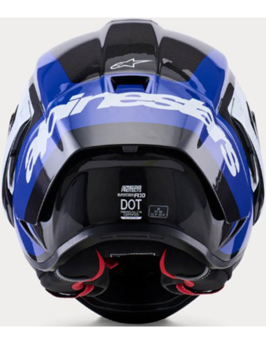 Casco Alpinestars Supertech R10 Arius Blue White