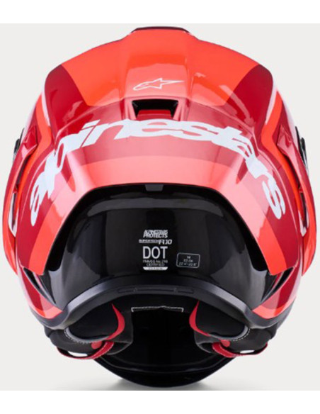 Casco Alpinestars Supertech R10 Arius Red