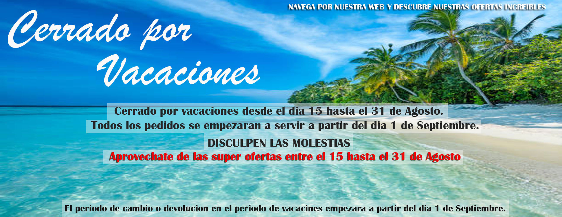 VACACIONES 2026