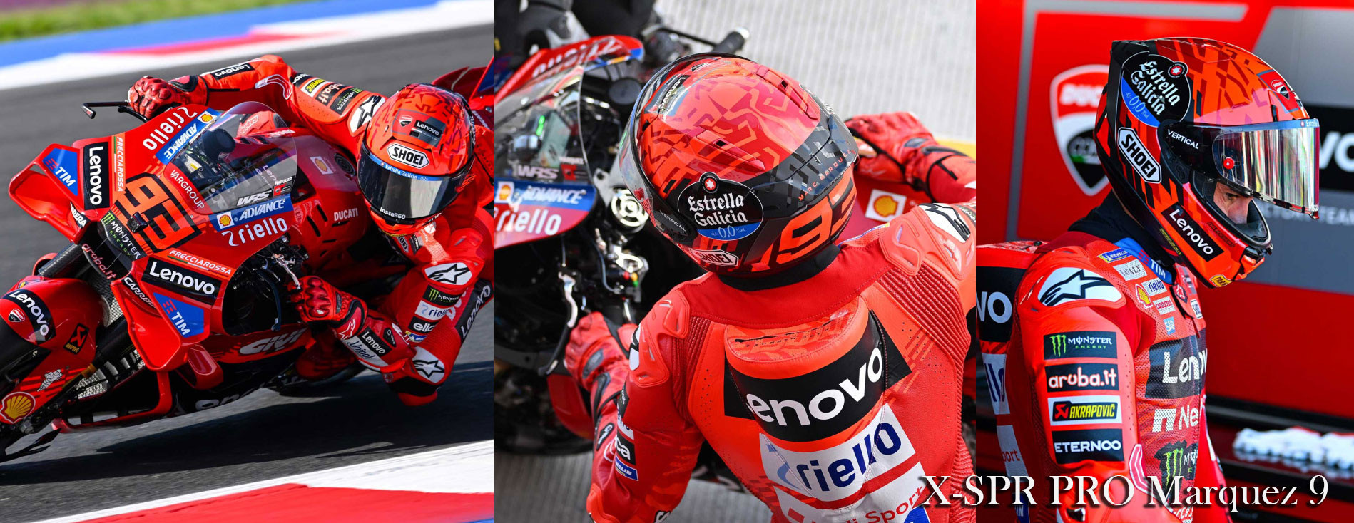 SHOEI X-SPR PRO MARQUEZ 9